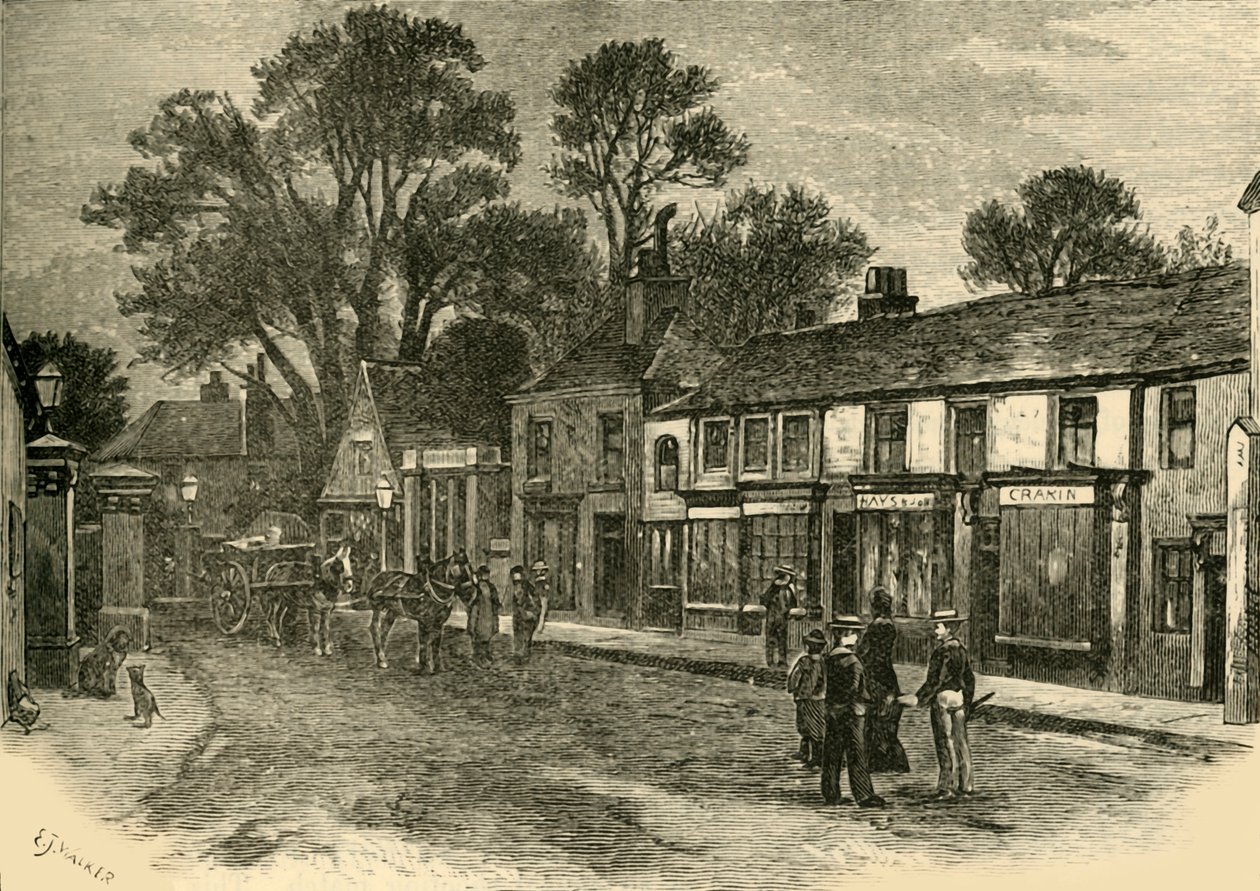 På High Street, 1898. av Unbekannt