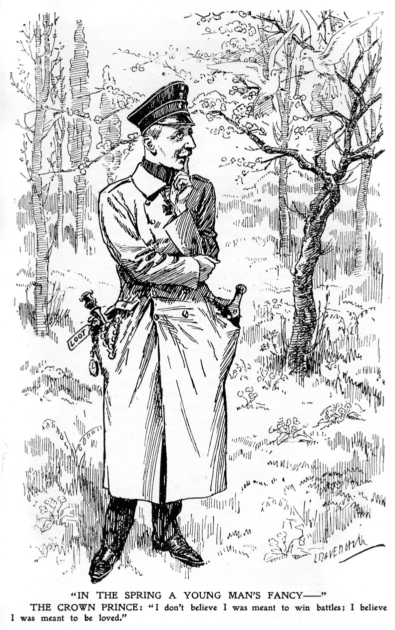 In the Spring a Young Mans Fancy..., Första världskriget, 1920 av Unbekannt