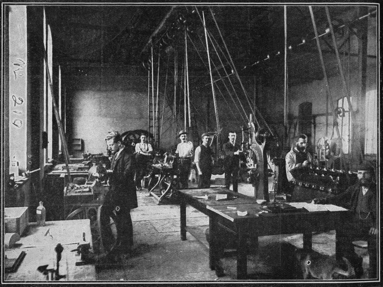 In the Transvaal - Pretoria Mint innan det togs över av britterna, 1900 av Unbekannt