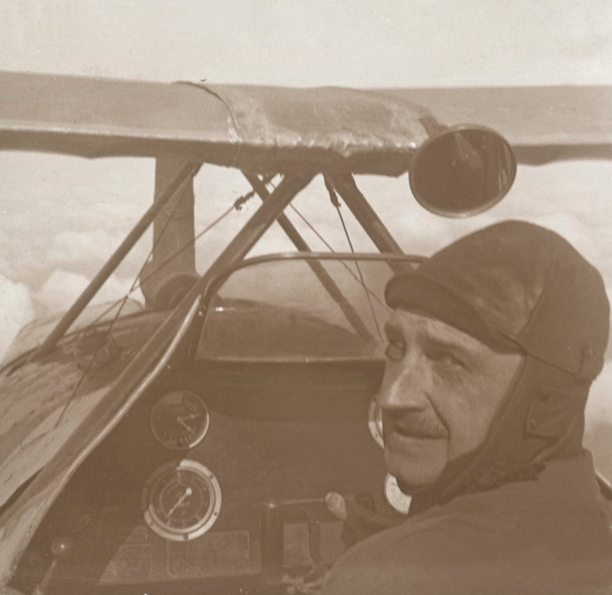 I molnen på 1200 meter, c1914-c1918 av Unbekannt