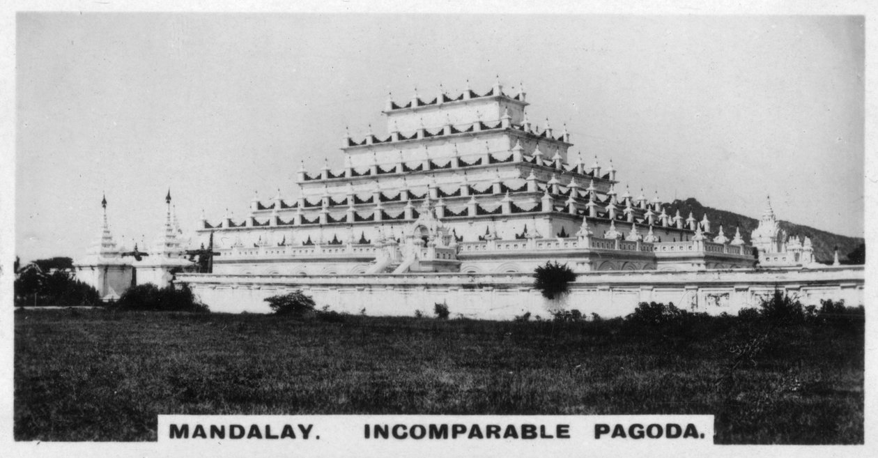 Ojämförlig Pagoda, Mandalay, Burma, c1925 av Unbekannt