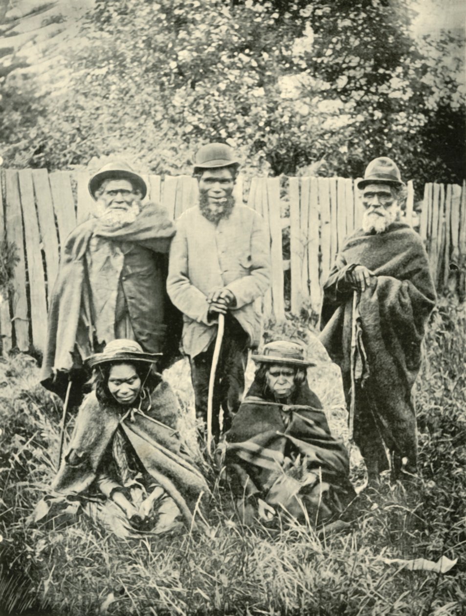 Ursprungsbefolkningen i västra Australien, 1901. av Unbekannt