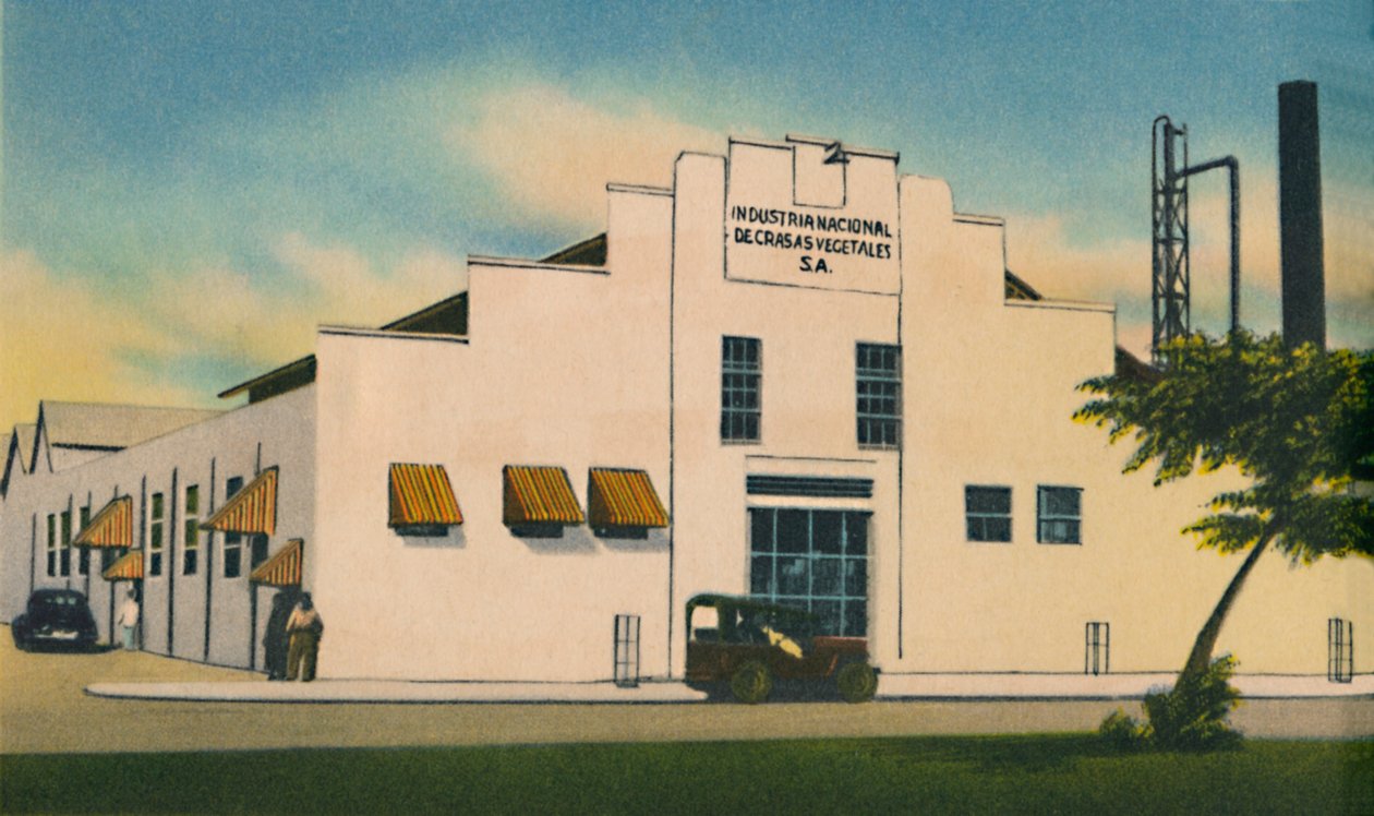 National Industry of Vegetable Fats S. A. Barranquilla, c1940-talet av Unbekannt