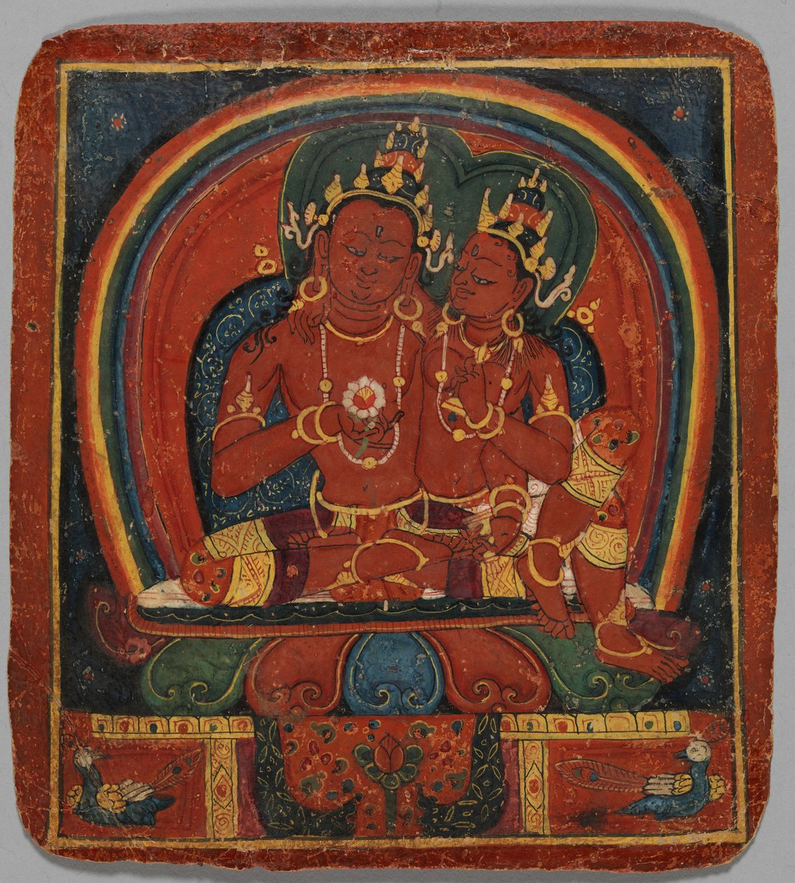Initieringskort Tsakalis: Amitabha, tidigt 1400-tal. av Unbekannt