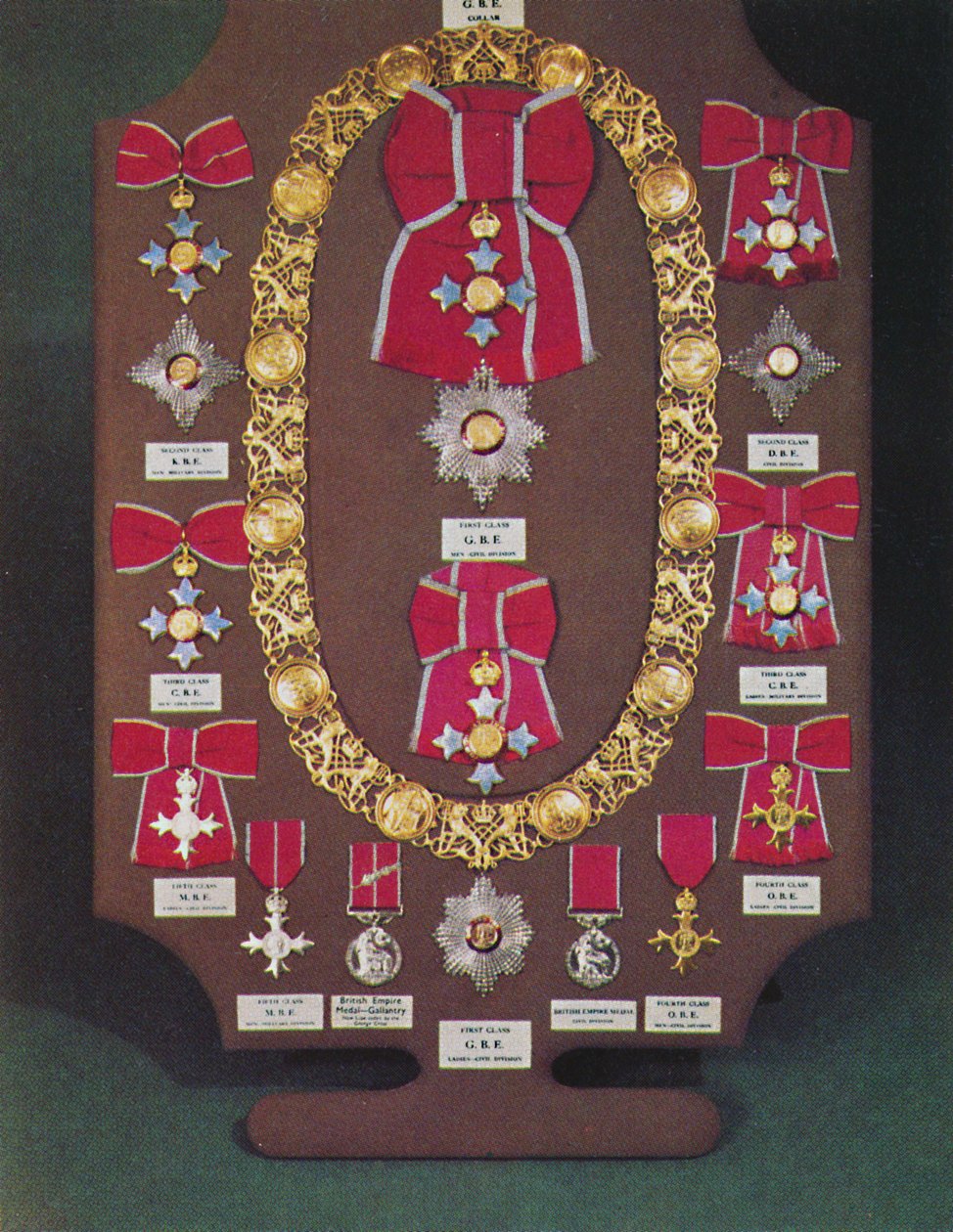 Insignier av det brittiska imperiets orden, 1953 av Unbekannt