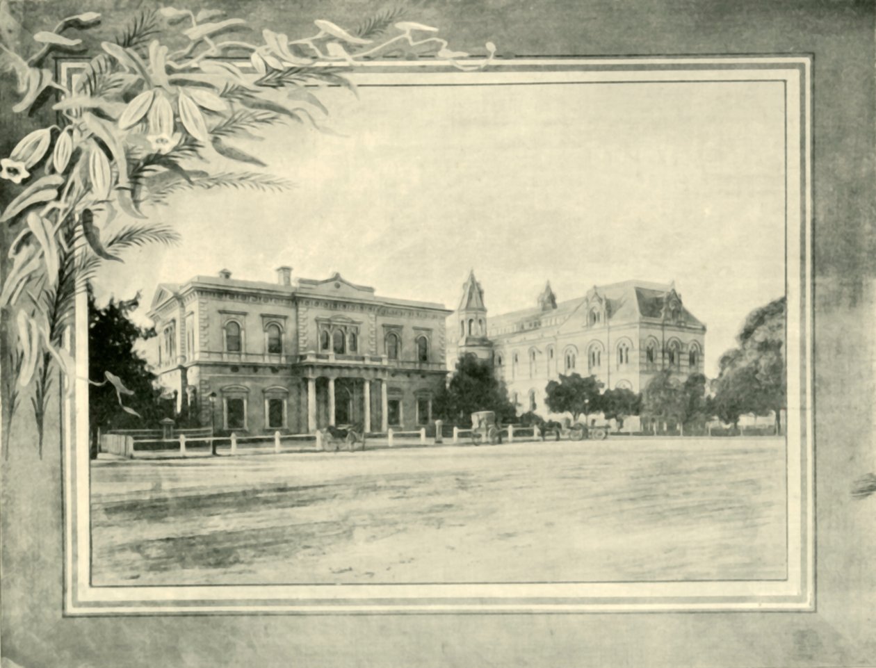 Institutet och museet, Adelaide, 1901. av Unbekannt