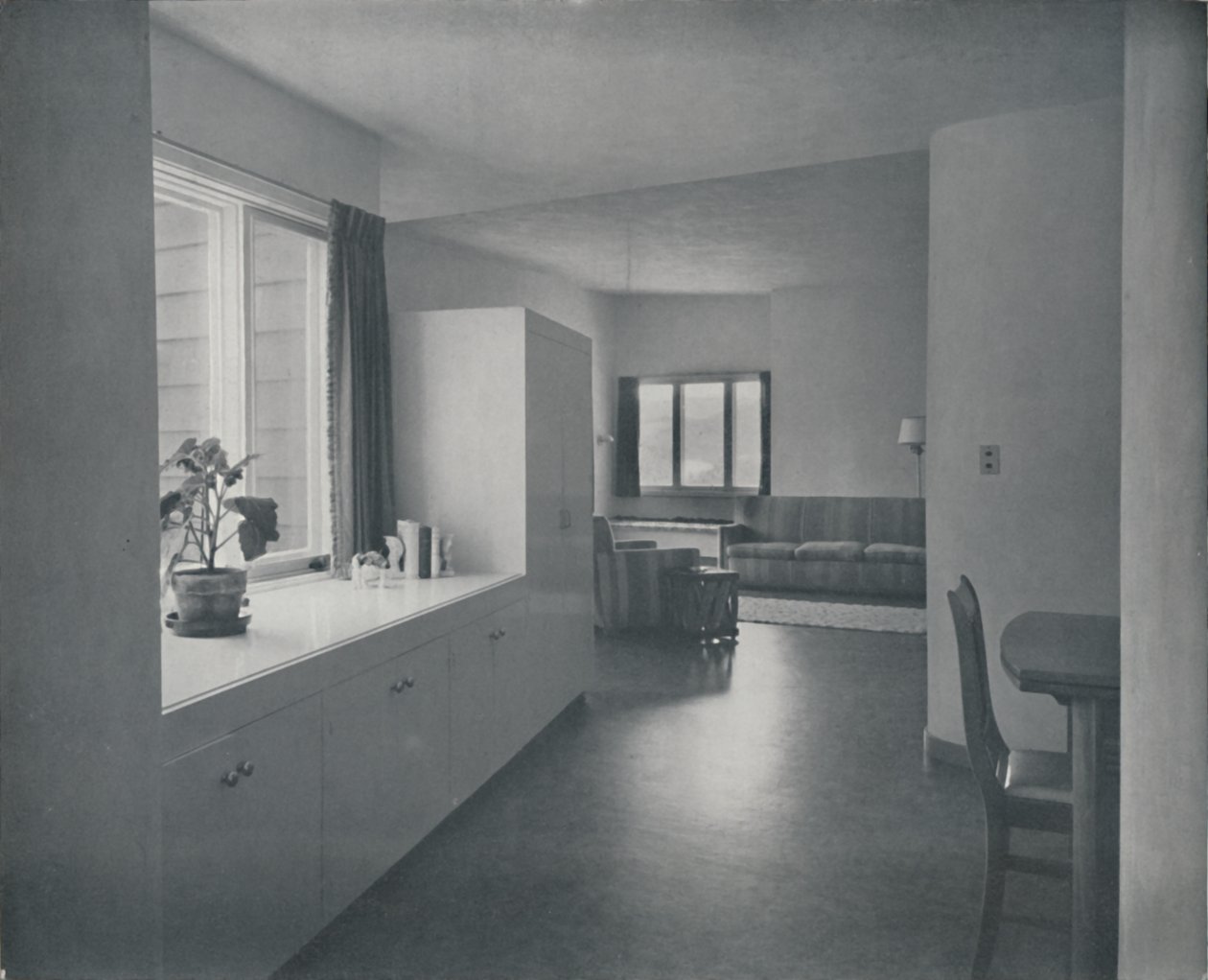Interiör - House at Fairfax, Kalifornien av Francis Ellsworth Lloyd, 1942 av Unbekannt
