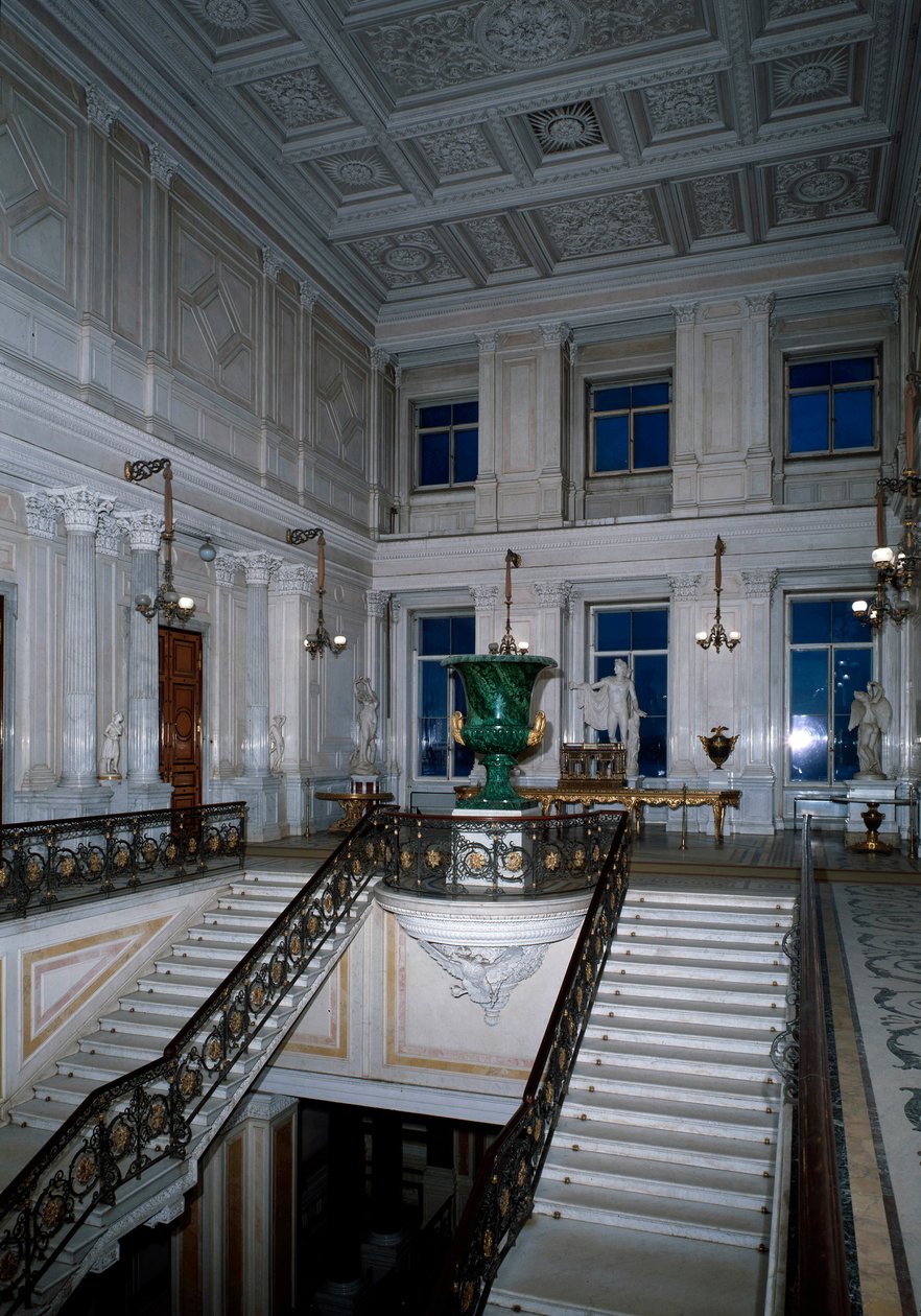 Interiör av Hermitage Theatre, St Petersburg, Ryssland av Unbekannt