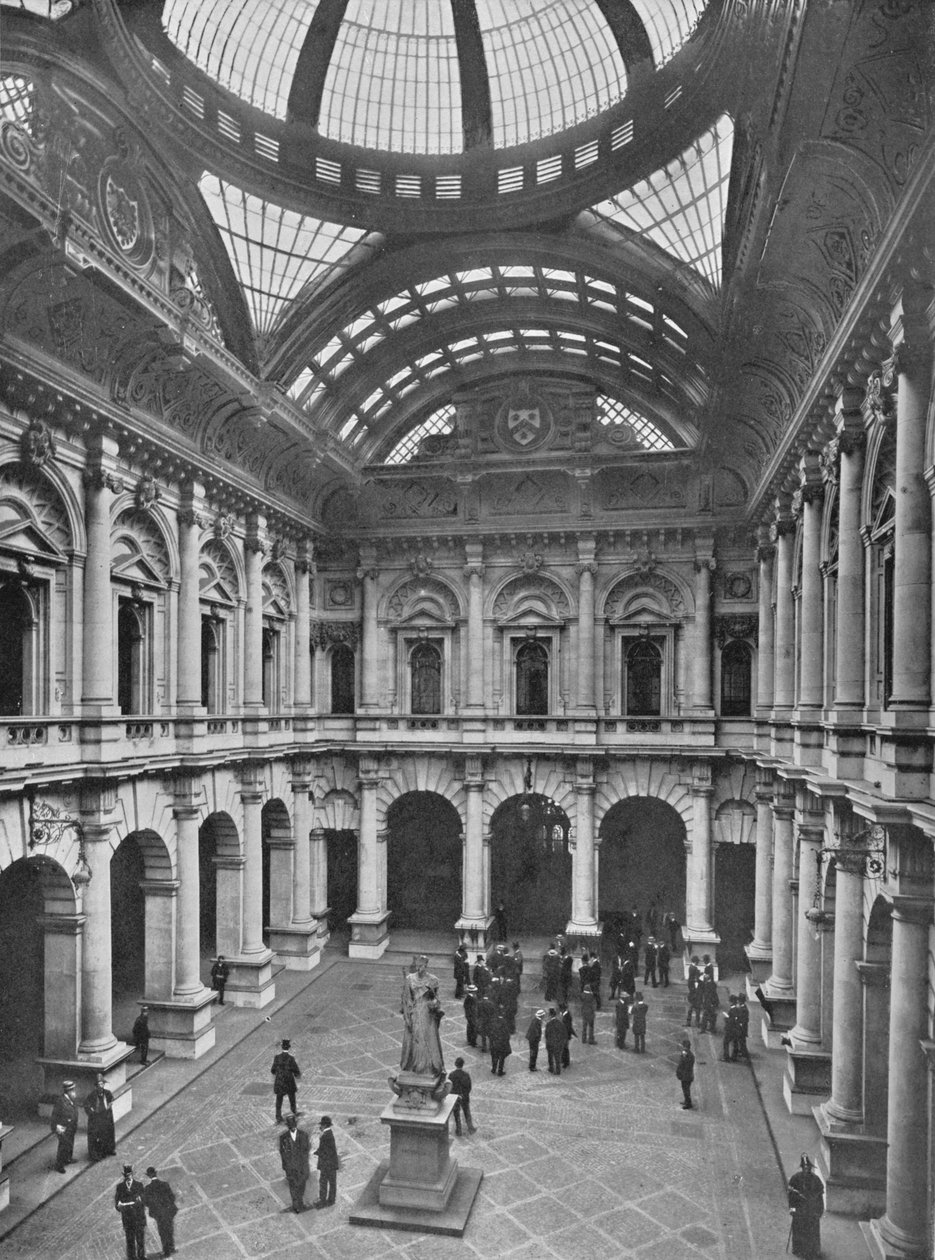 Interiör av Royal Exchange, City of London, c1910 1911 av Unbekannt