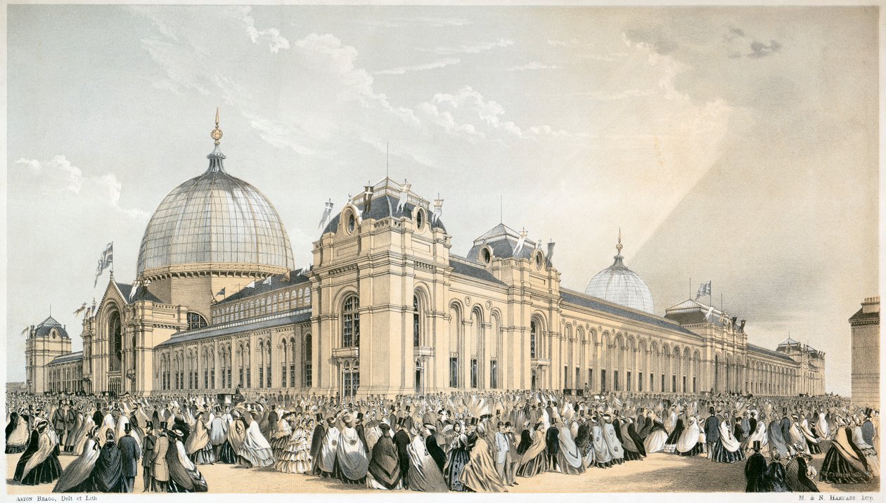 Internationell utställning, Kensington, London, 1862 av Unbekannt