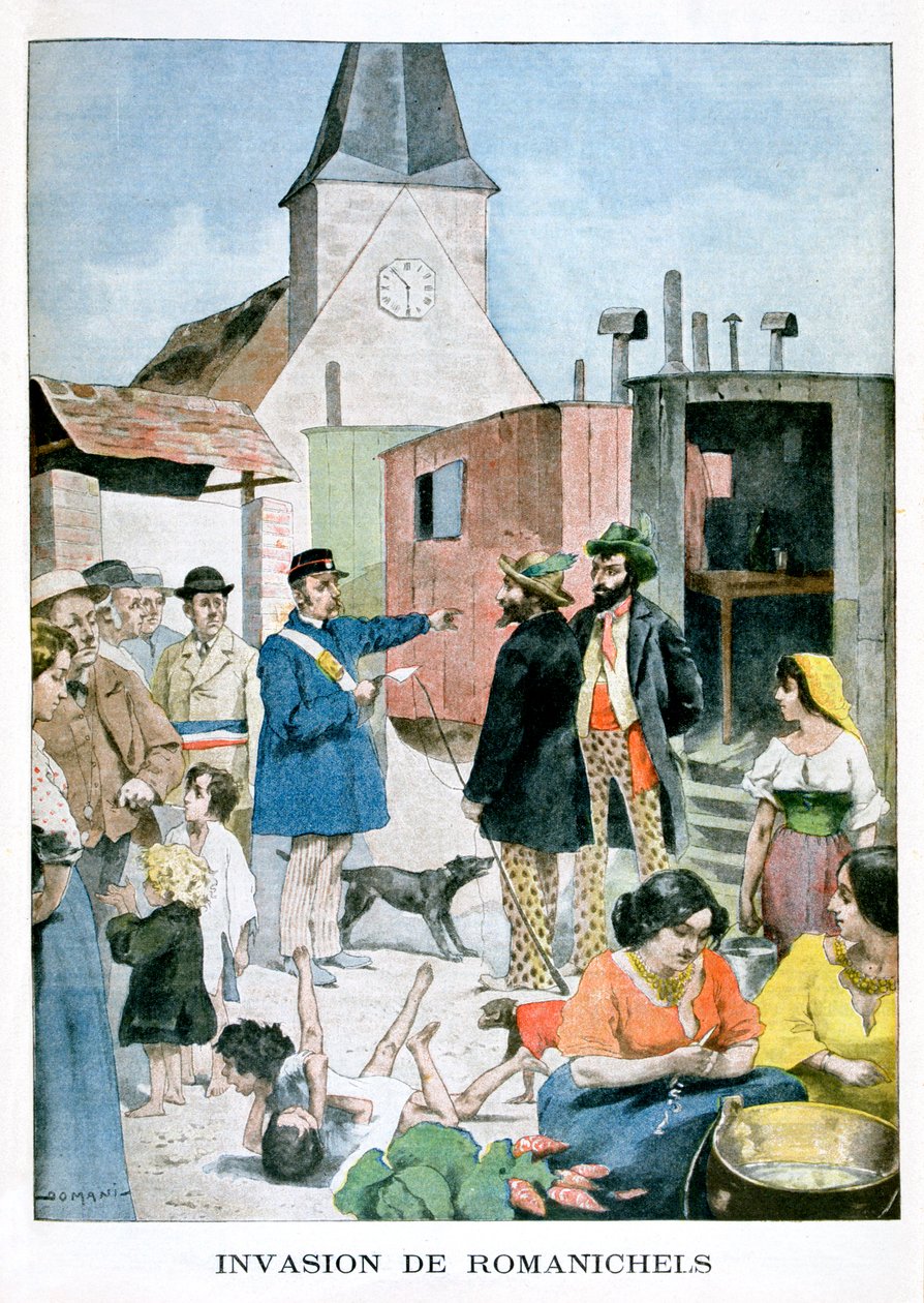 Romanises invasion, 1901 av Unbekannt