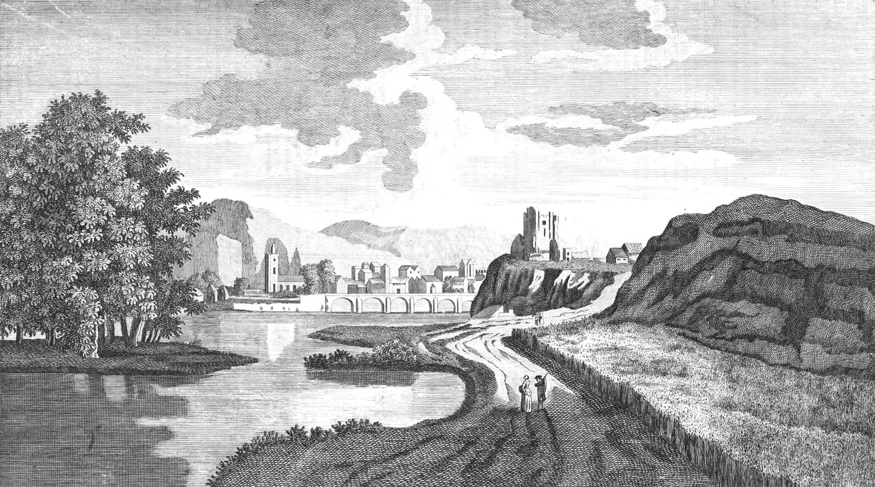 Inverness, Skottland, c1771 av Unbekannt
