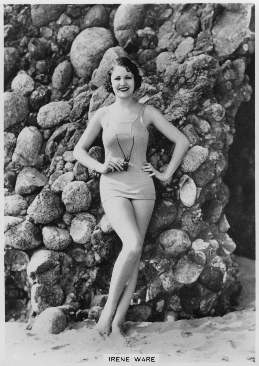 Irene Ware, amerikansk filmskådespelerska, c1938 av Unbekannt