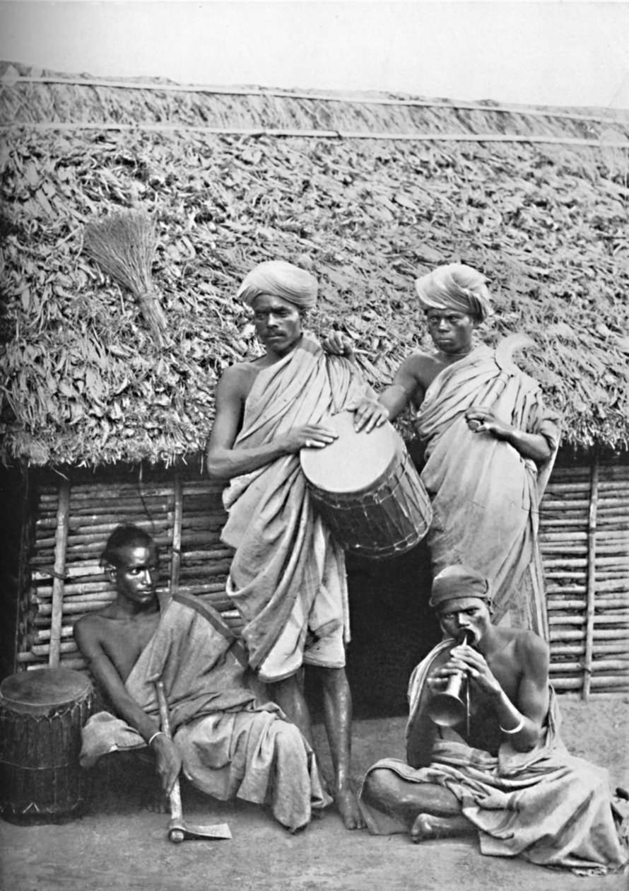 Irula men, Indien, 1902 av Unbekannt