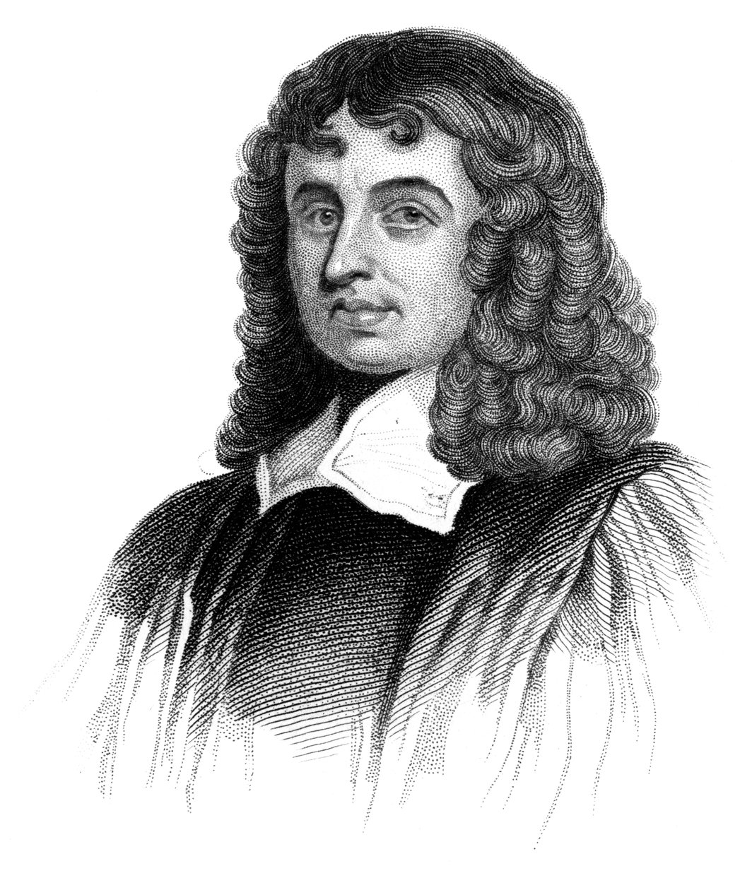 Isaac Barrow, engelsk klassisk forskare, teolog och matematiker från 1600-talet, c1850 av Unbekannt