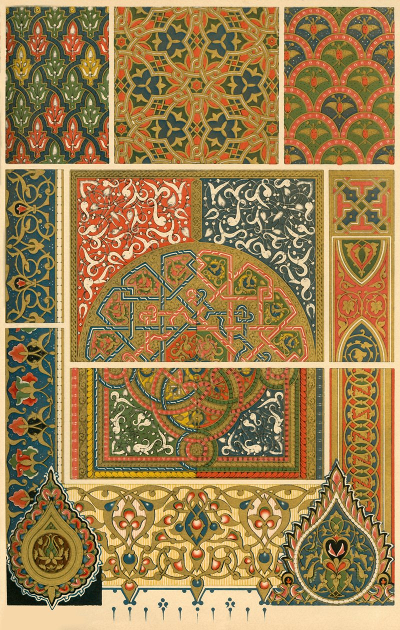 Islamiska illuminerade manuskript, 1898. av Unbekannt
