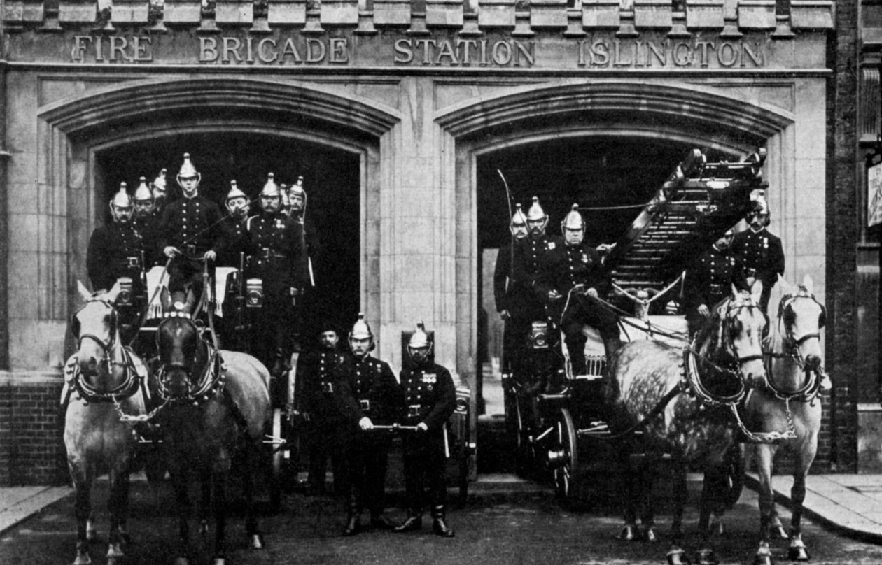 Islington brandkår, London, 1901 1951 av Unbekannt