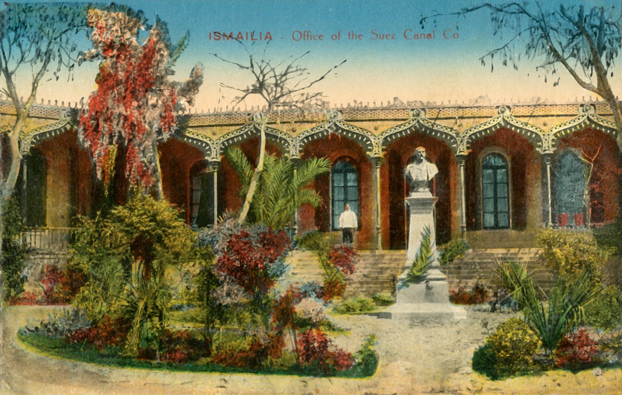Ismailia - Office of the Suez Canal Co., c1918-c1939. av Unbekannt