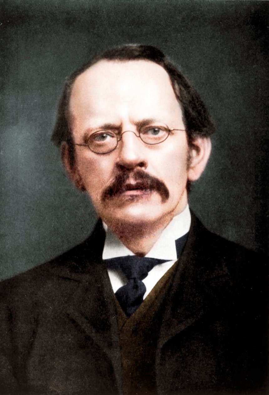 JJ Thomson, brittisk fysiker, c1896-c1915 av Unbekannt