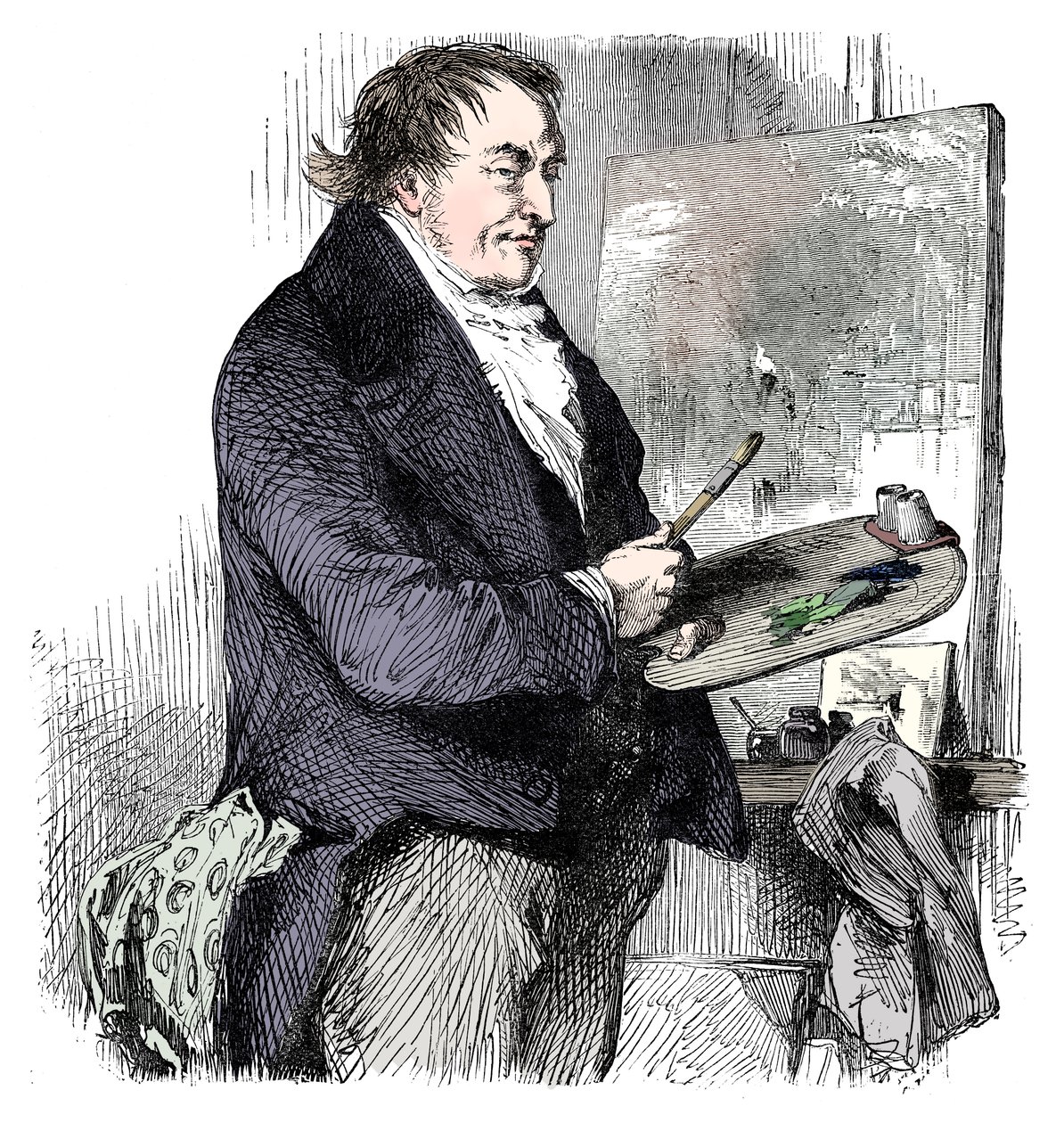 JMW Turner, RA, sent 1800-tal av Unbekannt