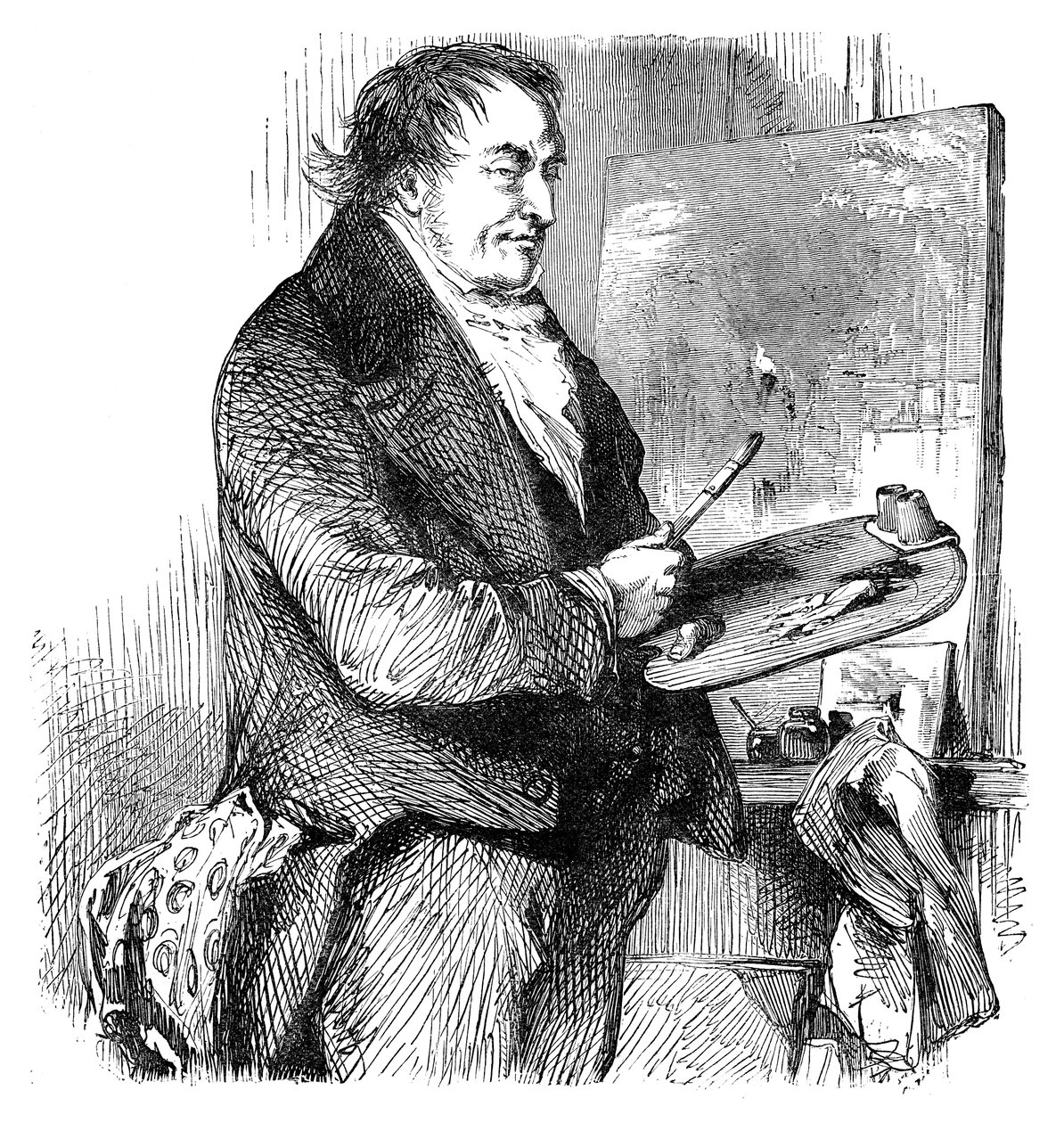 JMW Turner, RA, sent 1800-tal av Unbekannt