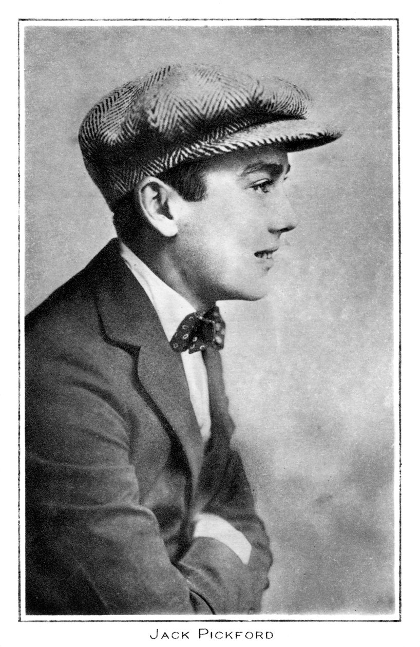 Jack Pickford 1896-1933, kanadensiskfödd amerikansk skådespelare, tidigt 1900-tal av Unbekannt