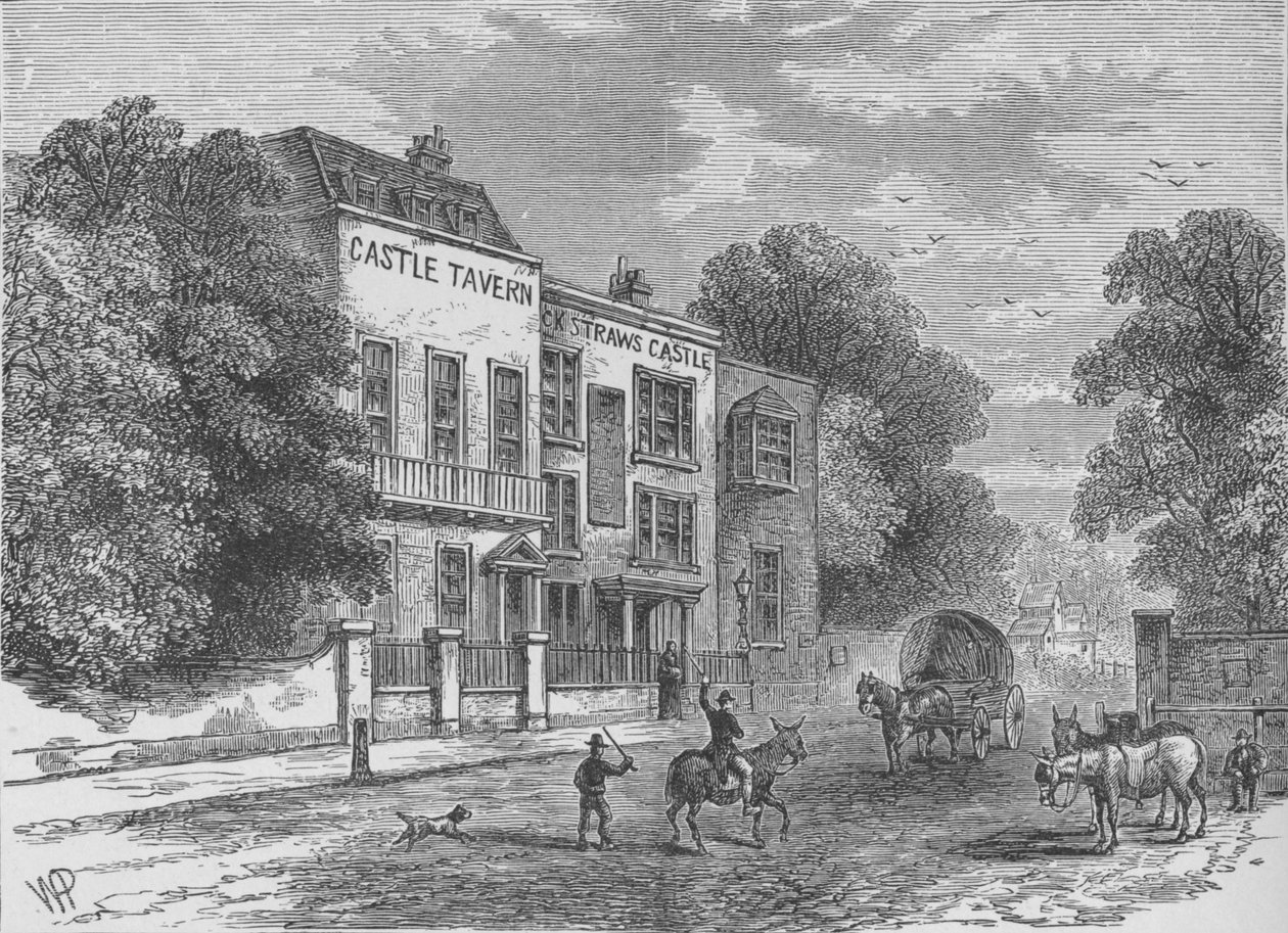 Jack Straws Castle, Hampstead, London, c1900 1911 av Unbekannt