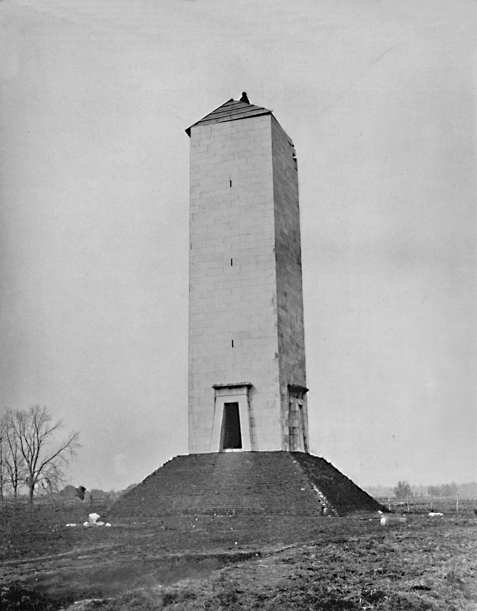 Jackson-monumentet, slagfältet i New Orleans, Louisiana, c1897. av Unbekannt