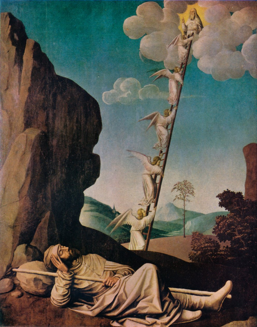 Jacobs Dream, c1490 av Unbekannt