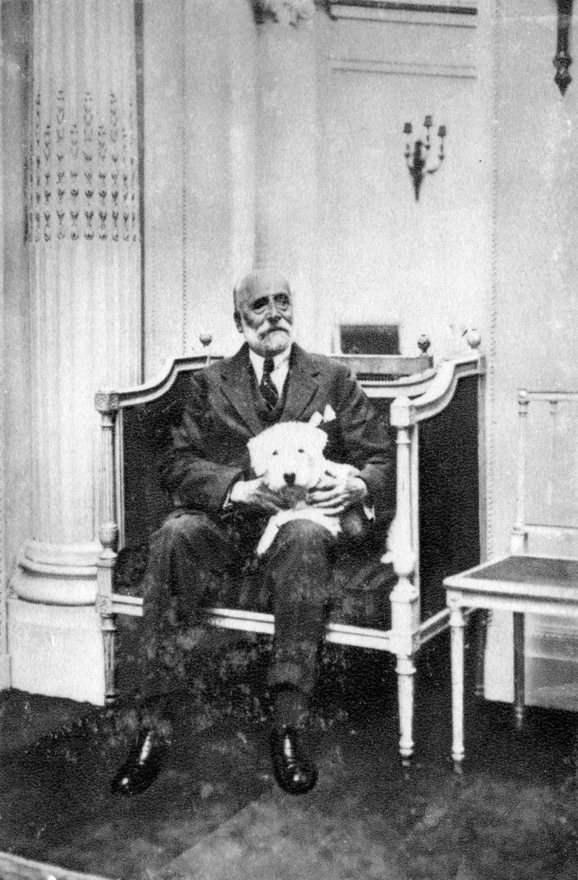 Jacques Doucet, fransk modedesigner, 1927 av Unbekannt