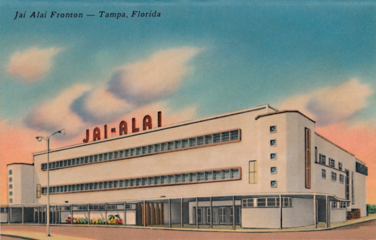 Jai Alai Fronton - Tampa, Florida, c1940-talet av Unbekannt