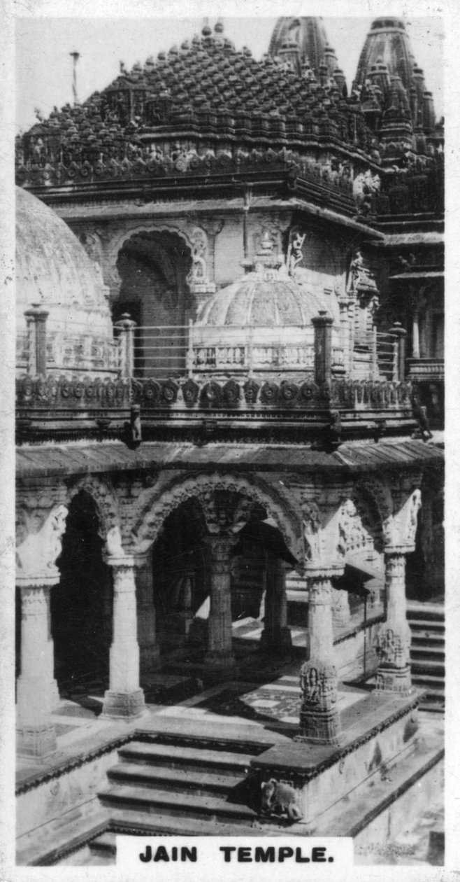 Jain-templet, Ahmedabad, Indien, c1925 av Unbekannt