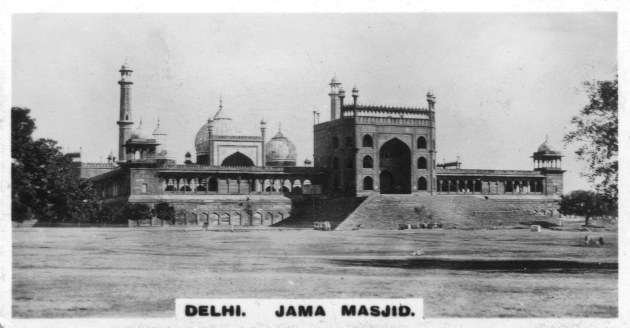 Jama Masjid, Delhi, Indien, c1925 av Unbekannt