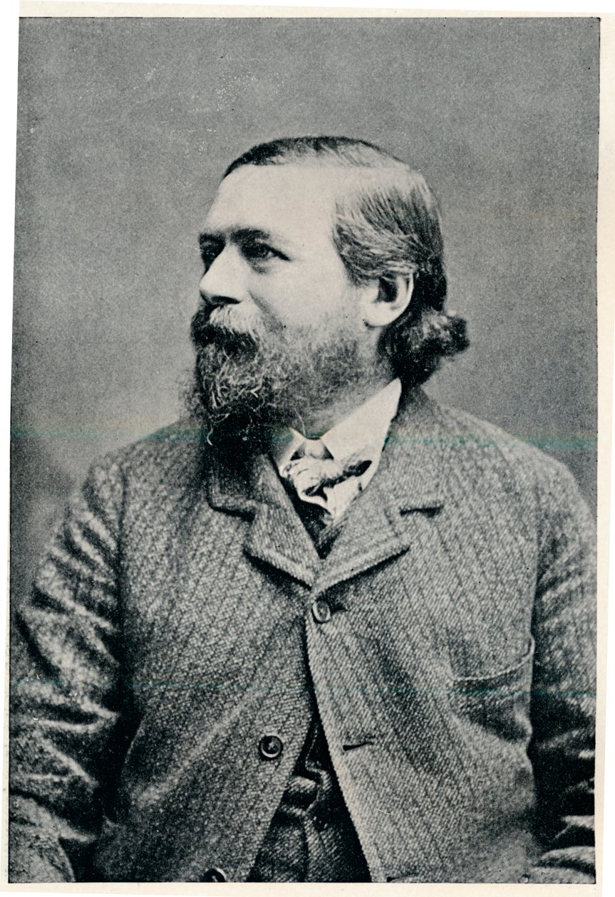 James Aumonier 18321911, engelsk landskapsmålare, c1900 av Unbekannt