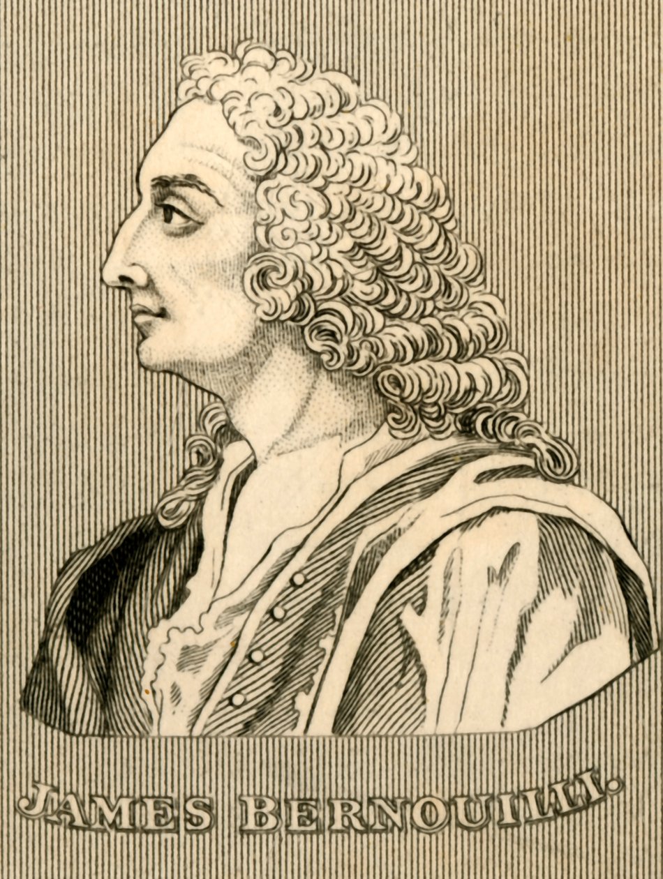 James Bernouilli, 1654-1705, 1830. av Unbekannt