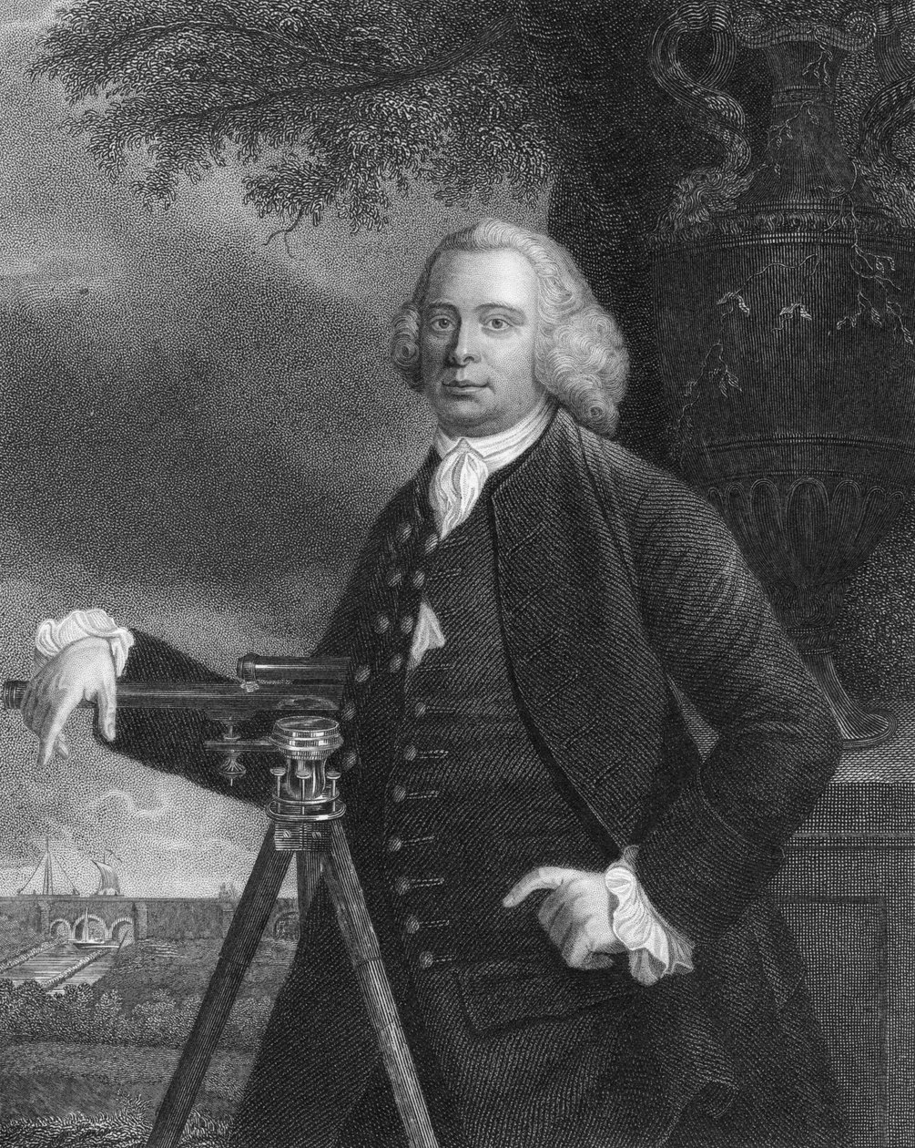 James Brindley, engelsk civilingenjör och kanalbyggare, c1770 1835 av Unbekannt