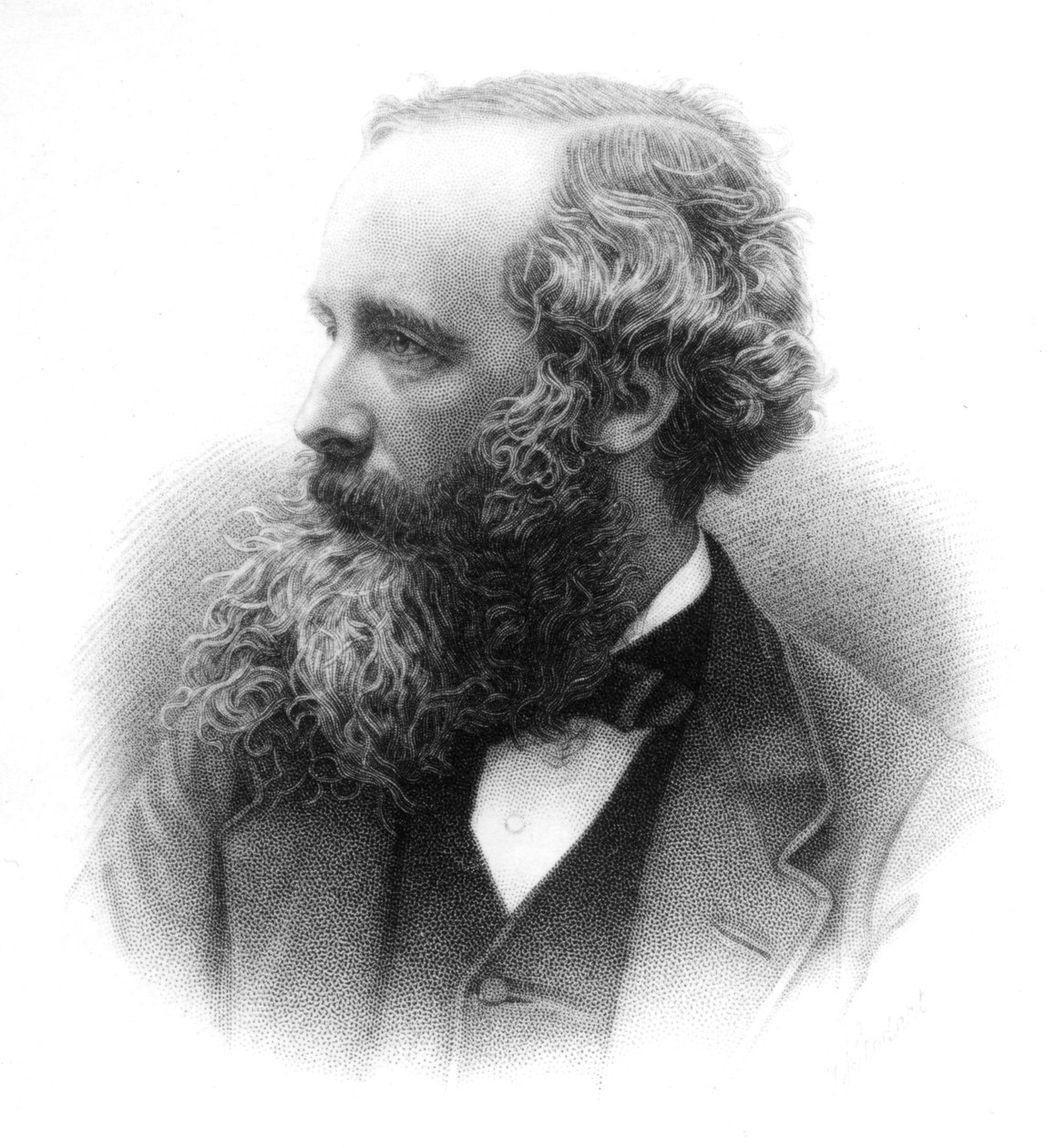 James Clerk Maxwell 1831-1879, skotsk teoretisk fysiker, 1882 av Unbekannt