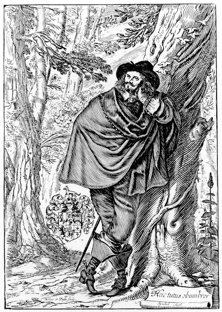 James Howell c1594-1666, walesisk författare, c1600-talet 1926 av Unbekannt