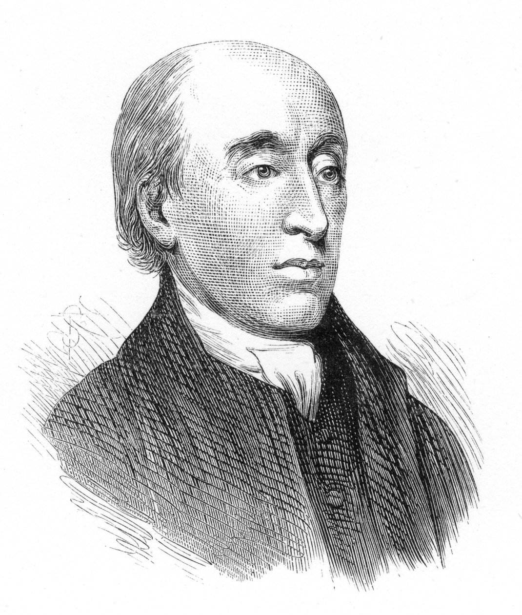 James Hutton, skotsk geolog, 1700-talet, 1875 av Unbekannt