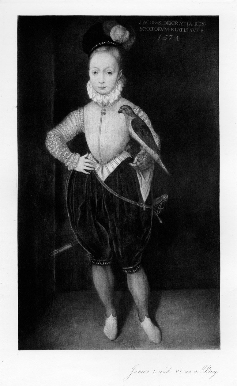James I som pojke, 1907 av Unbekannt