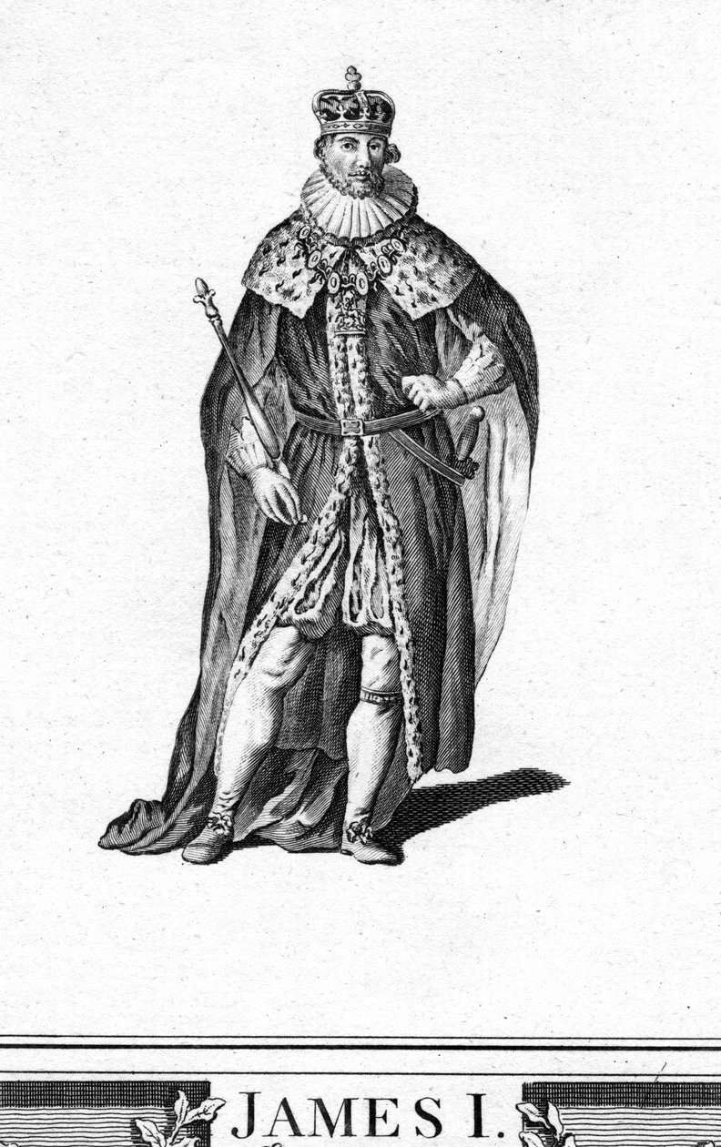 James I av England av Unbekannt