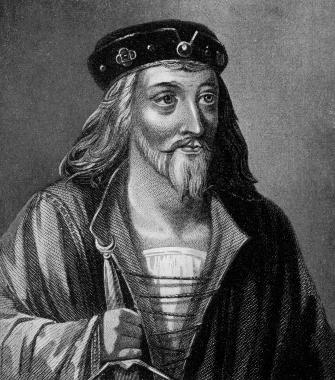 James I av Skottland, 1400-talet, c1920 av Unbekannt