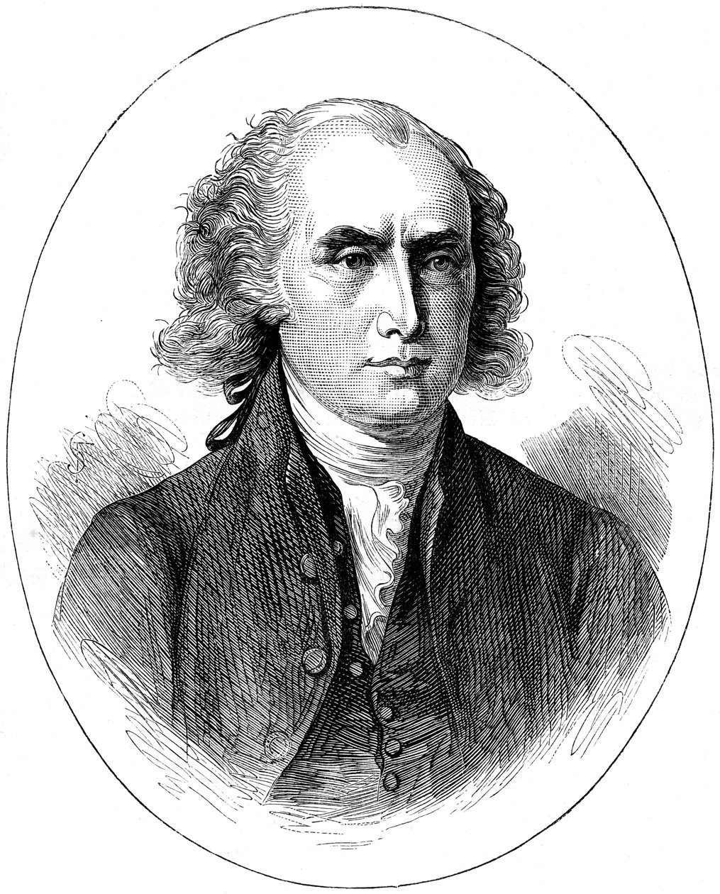James Madison, USA:s fjärde president c1880 av Unbekannt