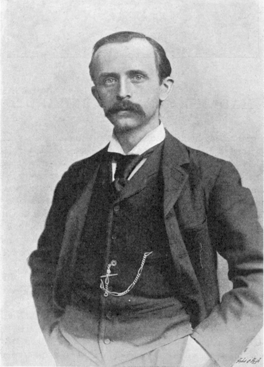 James Matthew Barrie 1860-1937, skotsk dramatiker och romanförfattare, c1895 av Unbekannt