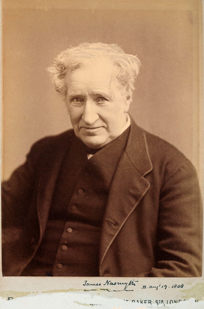James Nasmyth, skotsk maskiningenjör och uppfinnare, ca 1870-talet av Unbekannt