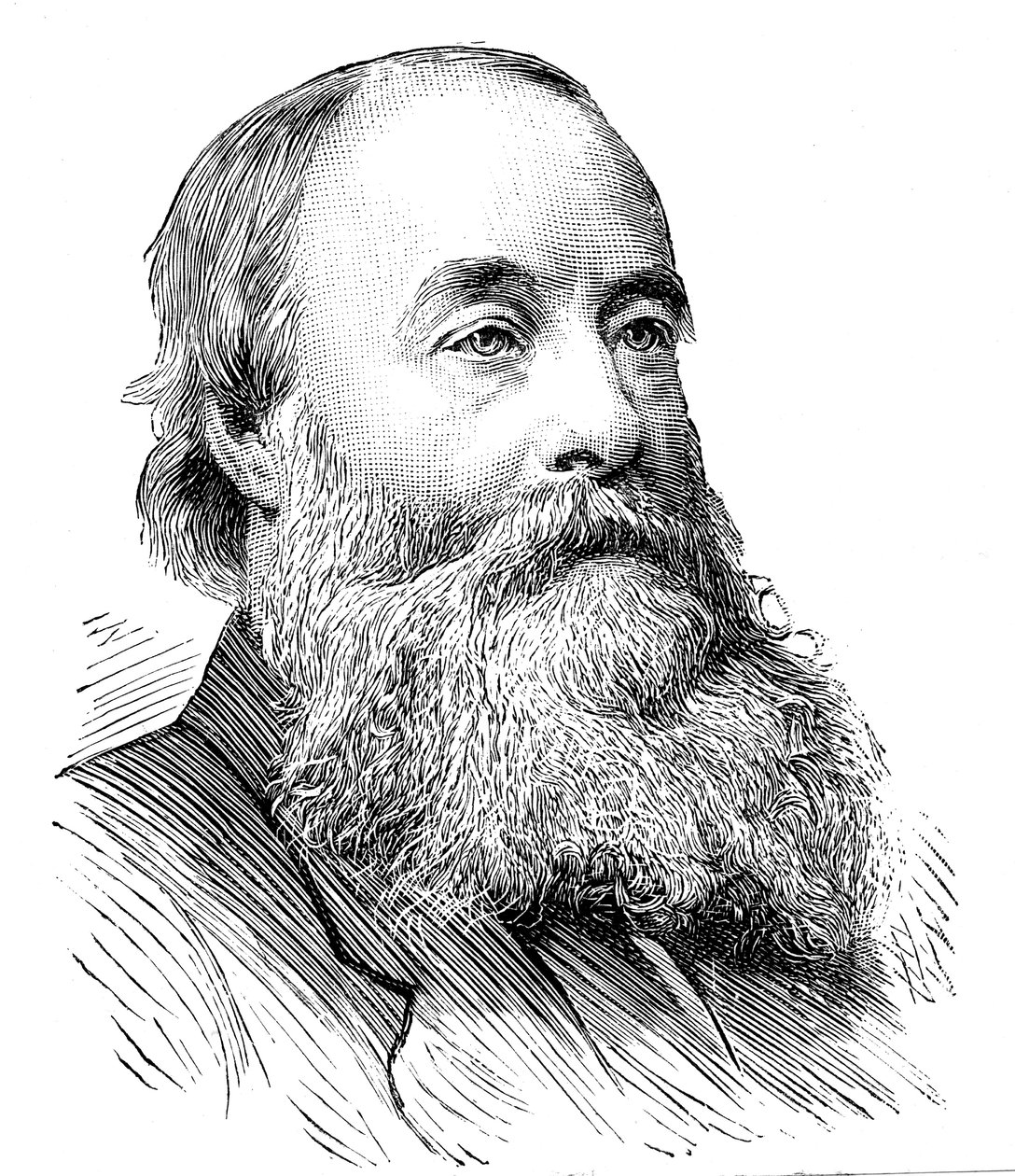 James Prescott Joule, engelsk fysiker, 1889 av Unbekannt
