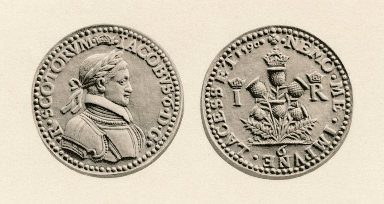 James VI, kung av Skottland, c1500-talet, 1904 av Unbekannt