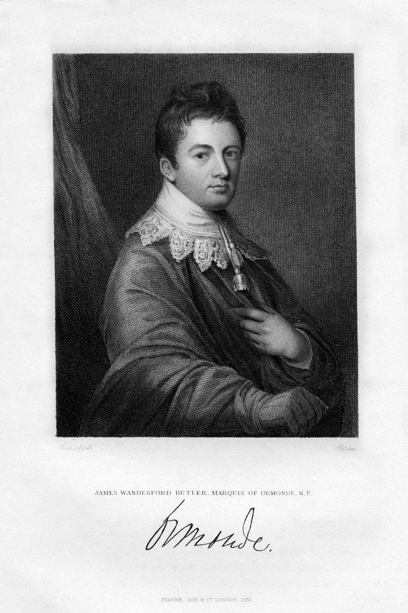 James Wandesford Butler, markis av Ormonde, 1830 av Unbekannt