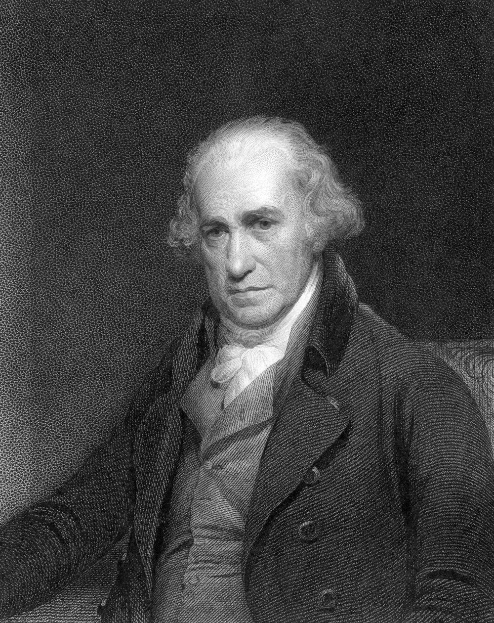 James Watt, skotsk ingenjör och uppfinnare, 1833 av Unbekannt