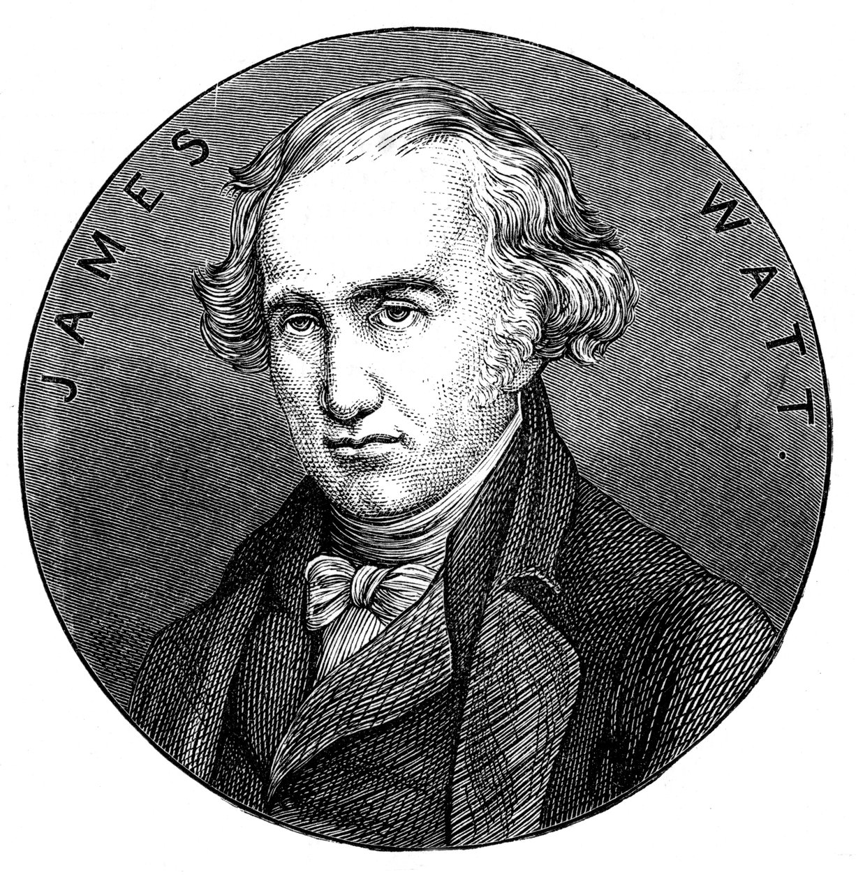 James Watt, skotsk ingenjör och uppfinnare, 1876 av Unbekannt